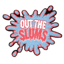 Load image into Gallery viewer, Out The Slums Splash Design Chenille Patches in Multi Colors
