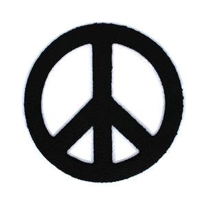 Peace Sign Chenille Patches in Multi Colors