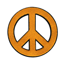 Load image into Gallery viewer, Peace Sign Chenille Patches in Multi Colors
