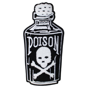 Poison Bottle Chenille Patch