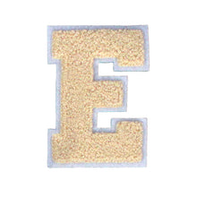 Load image into Gallery viewer, Letter Varsity Alphabets A to Z Beige Cream 4 Inch
