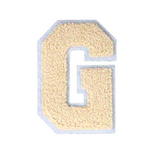 Load image into Gallery viewer, Letter Varsity Alphabets A to Z Beige Cream 4 Inch
