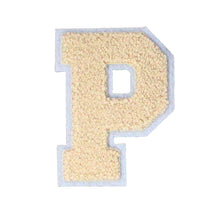 Load image into Gallery viewer, Letter Varsity Alphabets A to Z Beige Cream 4 Inch
