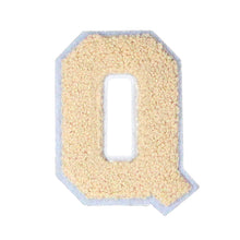 Load image into Gallery viewer, Letter Varsity Alphabets A to Z Beige Cream 4 Inch
