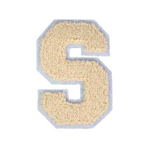 Load image into Gallery viewer, Letter Varsity Alphabets A to Z Beige Cream 4 Inch
