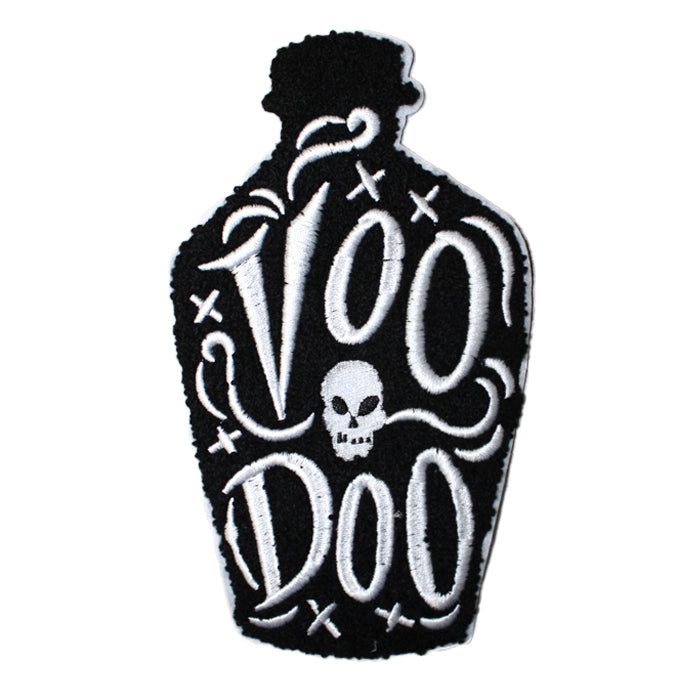 Voo Doo Bottle Chenille Patch