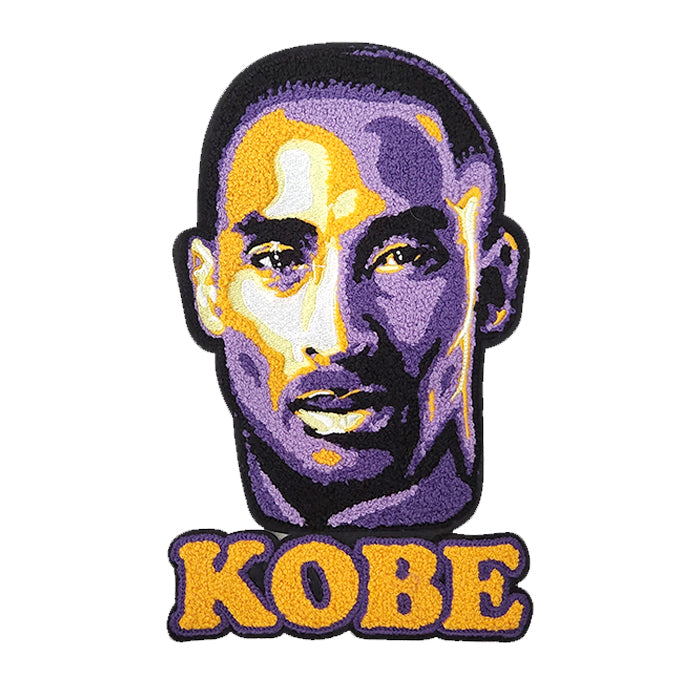 Kobe Bryant Face Chenille Patch