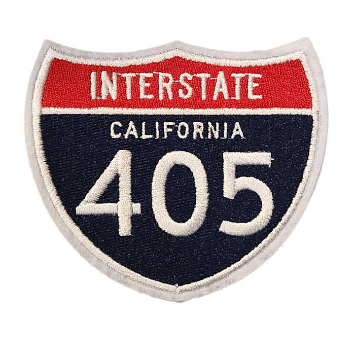 Interstate 405 Freeway Sign Embroidery Patch – tackletwill