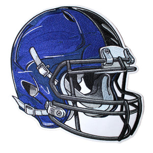 Football Helmet in Variety Color Embroidery Patches