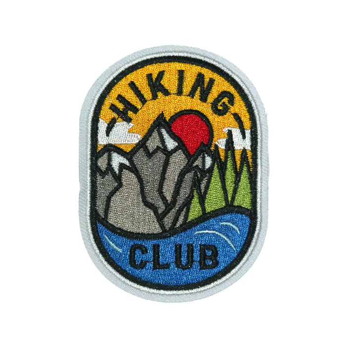 Hiking Club Nature Embroidery Patch