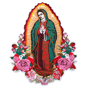 Virgin Mary Embroidery Patch