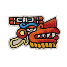 Load image into Gallery viewer, Mayan Snake God Sign Embroidery Patch
