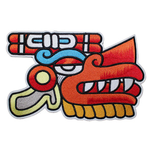 Mayan Snake God Sign Embroidery Patch