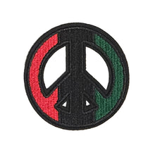 Load image into Gallery viewer, Peace Sign Embroidery Patches in Multi Colors
