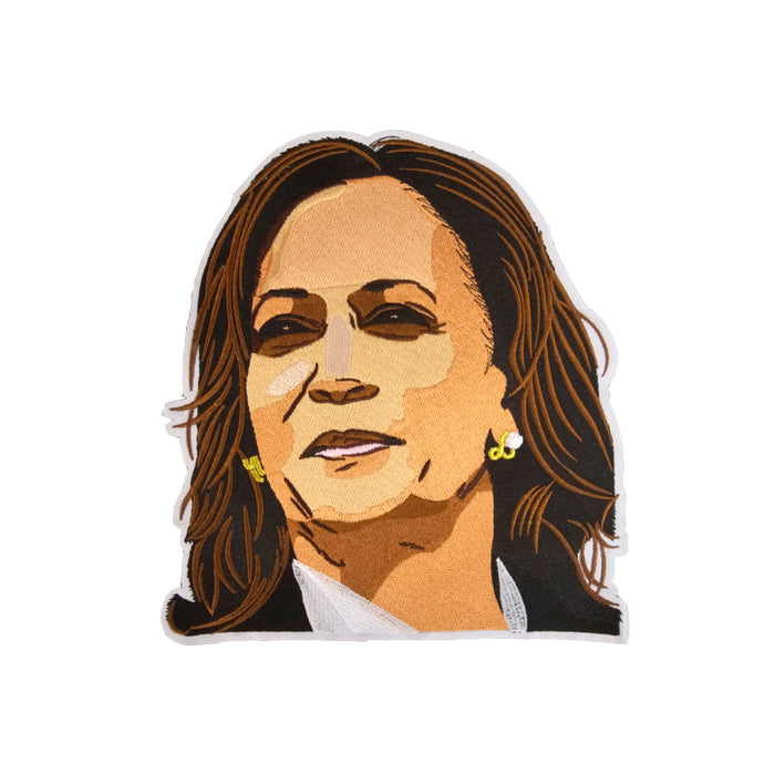 Vice President Kamala Harris Face Embroidery Patch