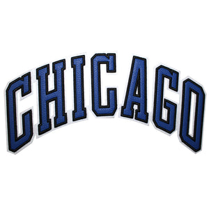 Chicago Varsity Letter PU Leather Patch