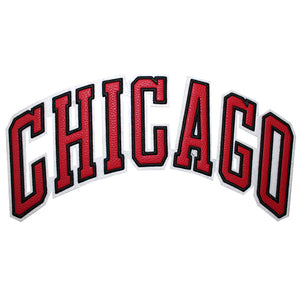 Chicago Varsity Letter PU Leather Patch