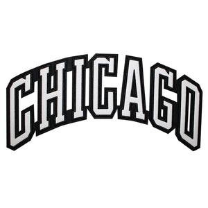 Chicago Varsity Letter PU Leather Patch