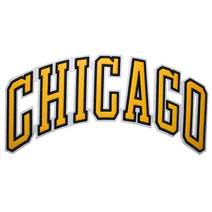 Chicago Varsity Letter PU Leather Patch