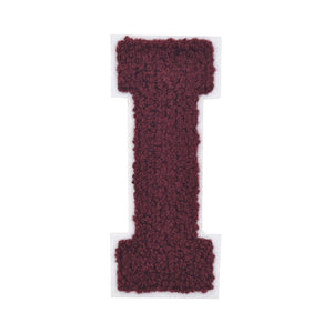 Letter Varsity Alphabets A to Z Burgundy 2.5 Inch