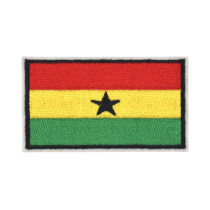 Ghana National Banner Flag Embroidery Patch