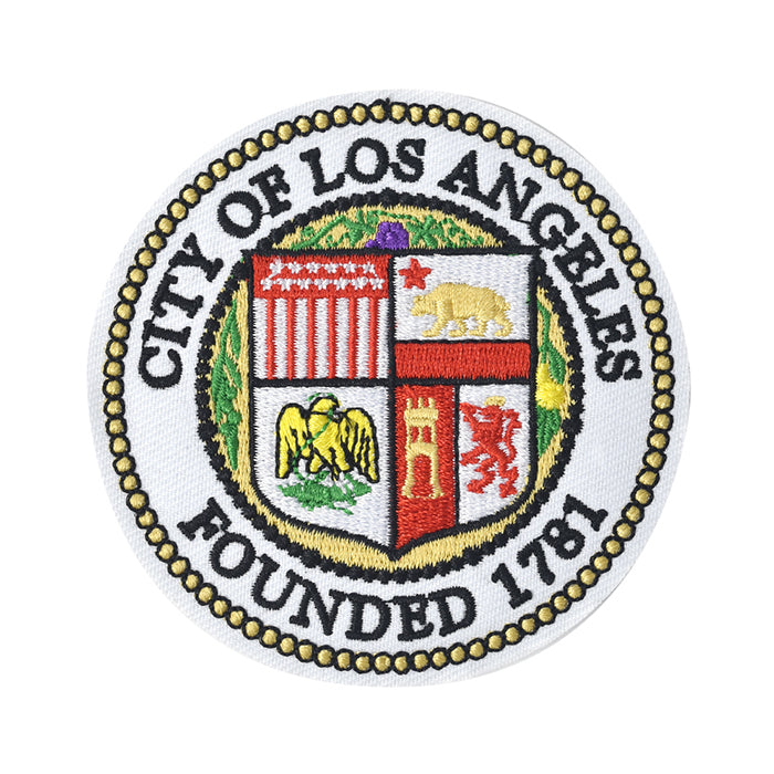 City Of Los Angeles Founded 1781 Embroidery Patch