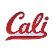 Load image into Gallery viewer, State Name &#39;Cali&#39; in Multicolor Embroidery Patch
