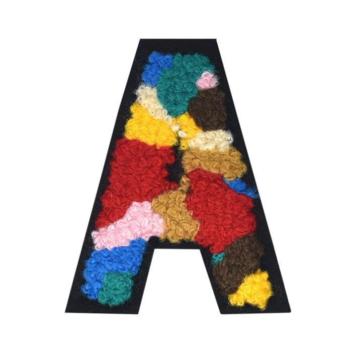 Letter Varsity Alphabets A to Z Multicolor 2.5 Inch