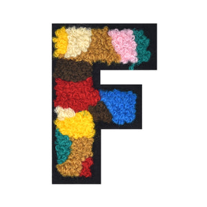 Letter Varsity Alphabets A to Z Multicolor 2.5 Inch