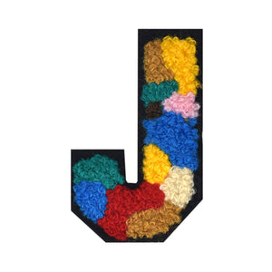 Letter Varsity Alphabets A to Z Multicolor 2.5 Inch