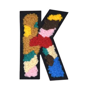 Letter Varsity Alphabets A to Z Multicolor 2.5 Inch