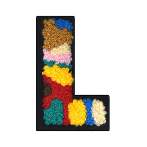 Letter Varsity Alphabets A to Z Multicolor 2.5 Inch