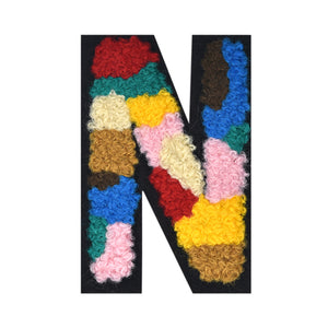 Letter Varsity Alphabets A to Z Multicolor 2.5 Inch