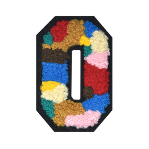 Letter Varsity Alphabets A to Z Multicolor 2.5 Inch