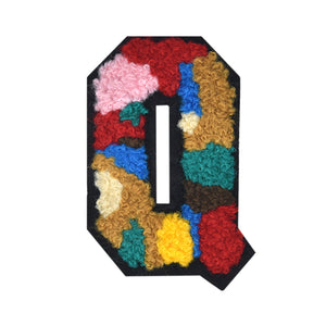 Letter Varsity Alphabets A to Z Multicolor 2.5 Inch