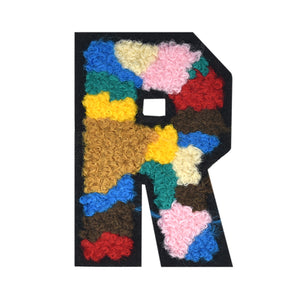 Letter Varsity Alphabets A to Z Multicolor 2.5 Inch