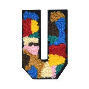 Letter Varsity Alphabets A to Z Multicolor 2.5 Inch