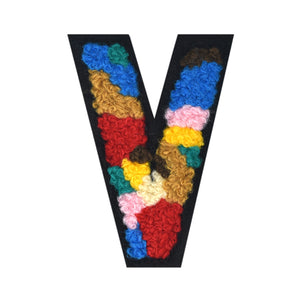 Letter Varsity Alphabets A to Z Multicolor 2.5 Inch