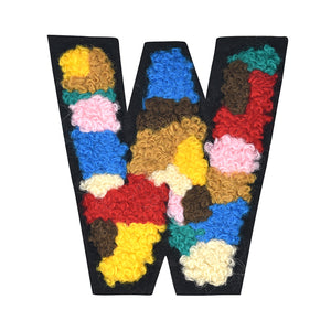 Letter Varsity Alphabets A to Z Multicolor 2.5 Inch