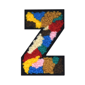 Letter Varsity Alphabets A to Z Multicolor 2.5 Inch