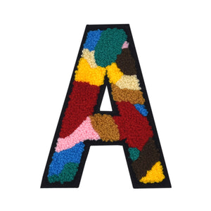 Letter Varsity Alphabets A to Z Multicolor 4.5 Inch