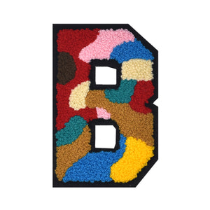 Letter Varsity Alphabets A to Z Multicolor 4.5 Inch