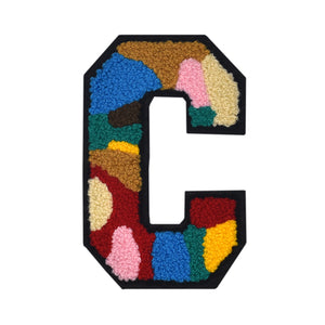 Letter Varsity Alphabets A to Z Multicolor 4.5 Inch