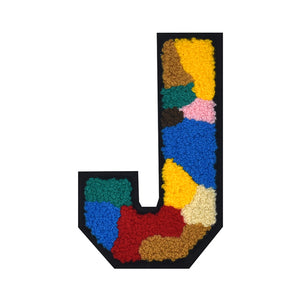 Letter Varsity Alphabets A to Z Multicolor 4.5 Inch