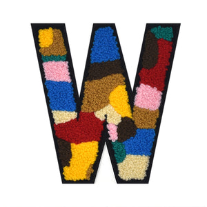 Letter Varsity Alphabets A to Z Multicolor 4.5 Inch