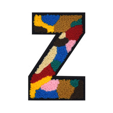 Load image into Gallery viewer, Letter Varsity Alphabets A to Z Multicolor 4.5 Inch
