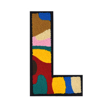 Load image into Gallery viewer, Letter Varsity Alphabets A to Z Multicolor 6.25 Inch
