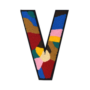 Letter Varsity Alphabets A to Z Multicolor 6.25 Inch