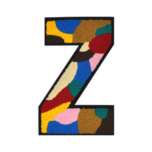 Load image into Gallery viewer, Letter Varsity Alphabets A to Z Multicolor 6.25 Inch
