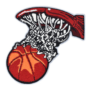 Basketball Net Chenille Patch